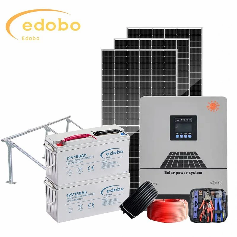 5kw Off Grid aurinkojärjestelmä kotitalouksille