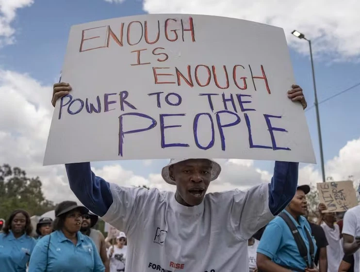 Protests in South Africa