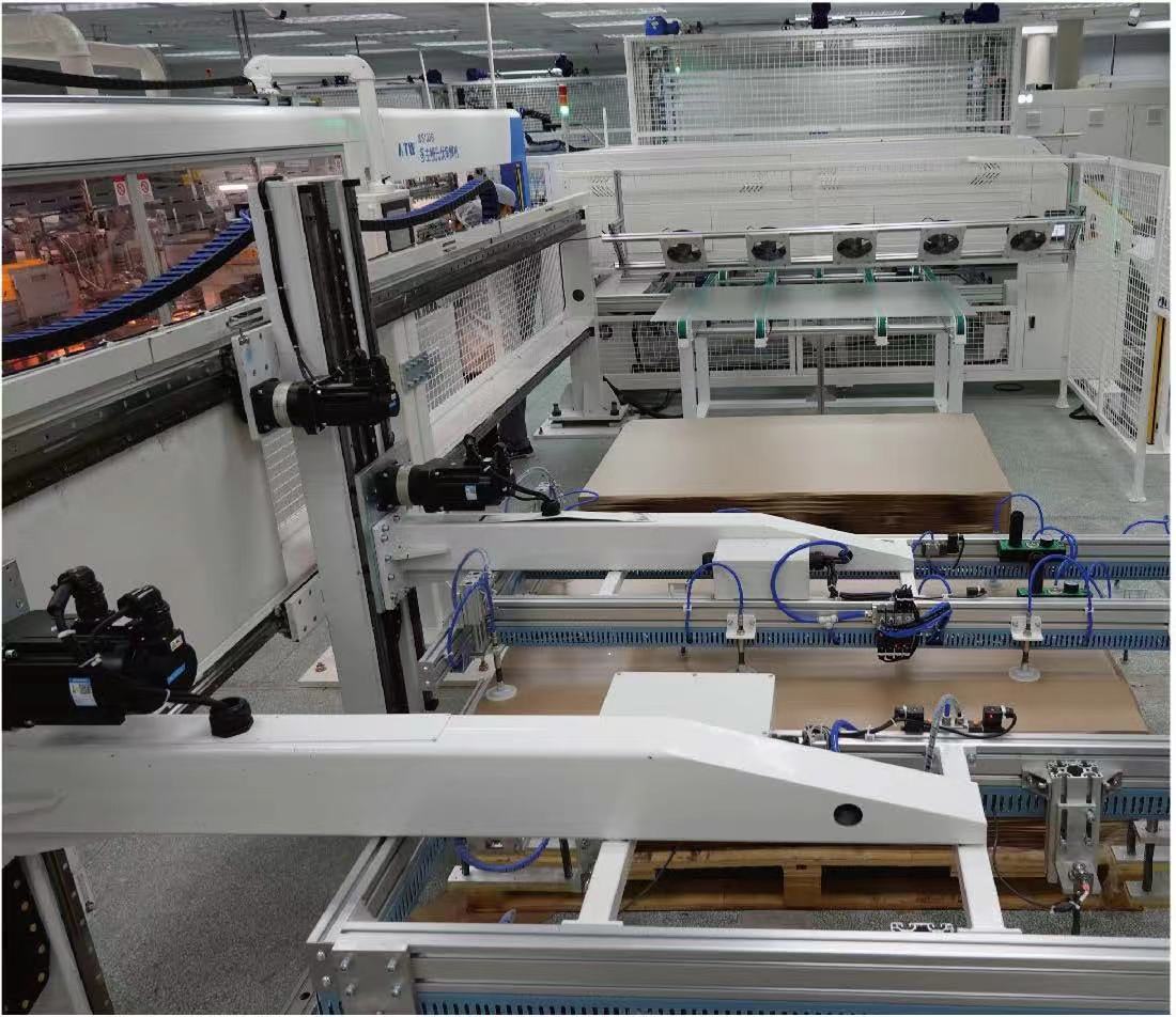 Solar Panels Production Automatic glass loading Solar Panels Production Automatic glass loading