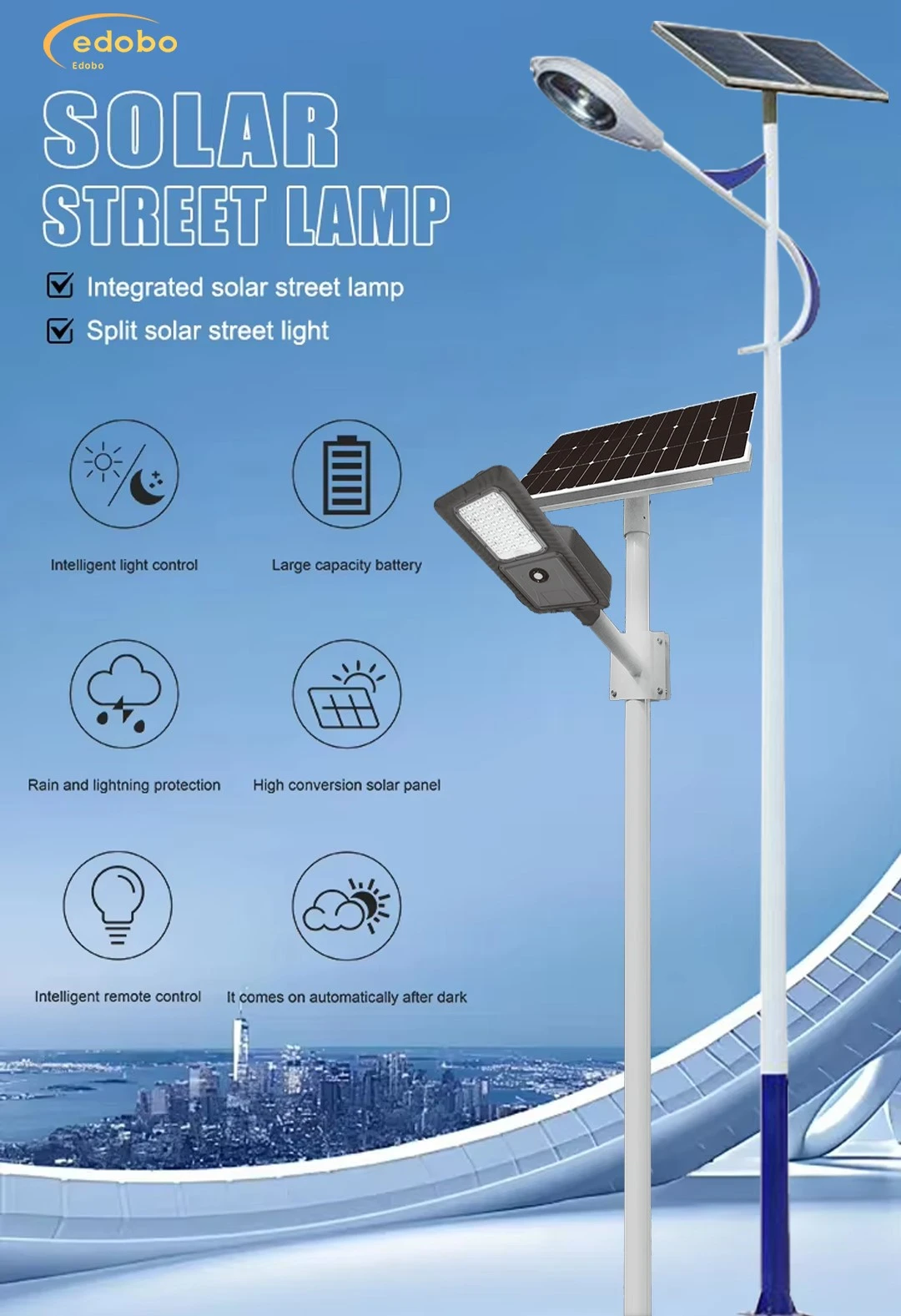 Product Description of Solar Street Light