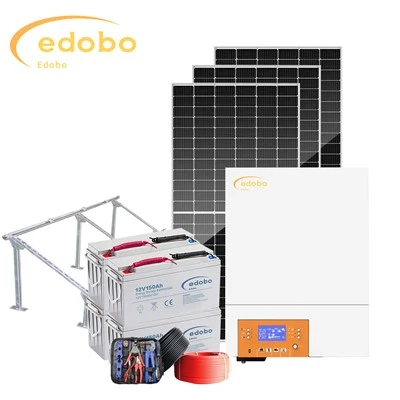 10kw Off Grid aurinkoenergiajärjestelmä paristoilla